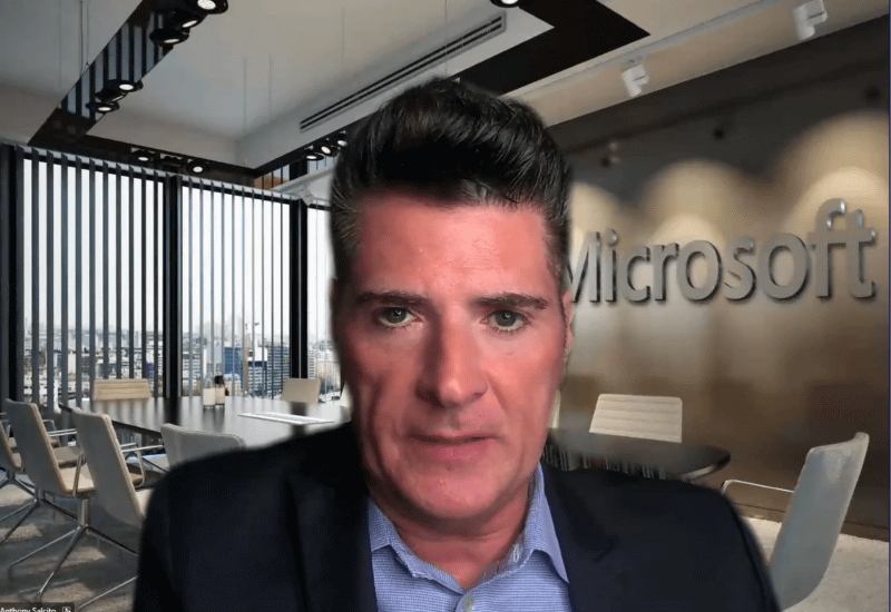 Microsoft 米国本社 教育部門VPアンソニー・サルシト氏