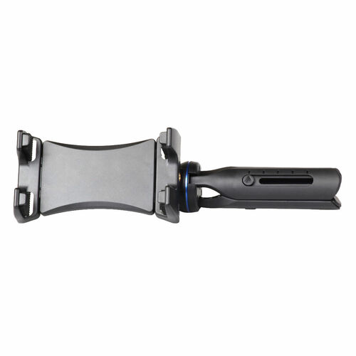 縮長（折り畳み状態）は285mm。スライドレバーで、5段階で伸縮できる