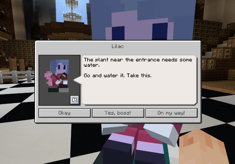 なかなか人使いが荒いLilac