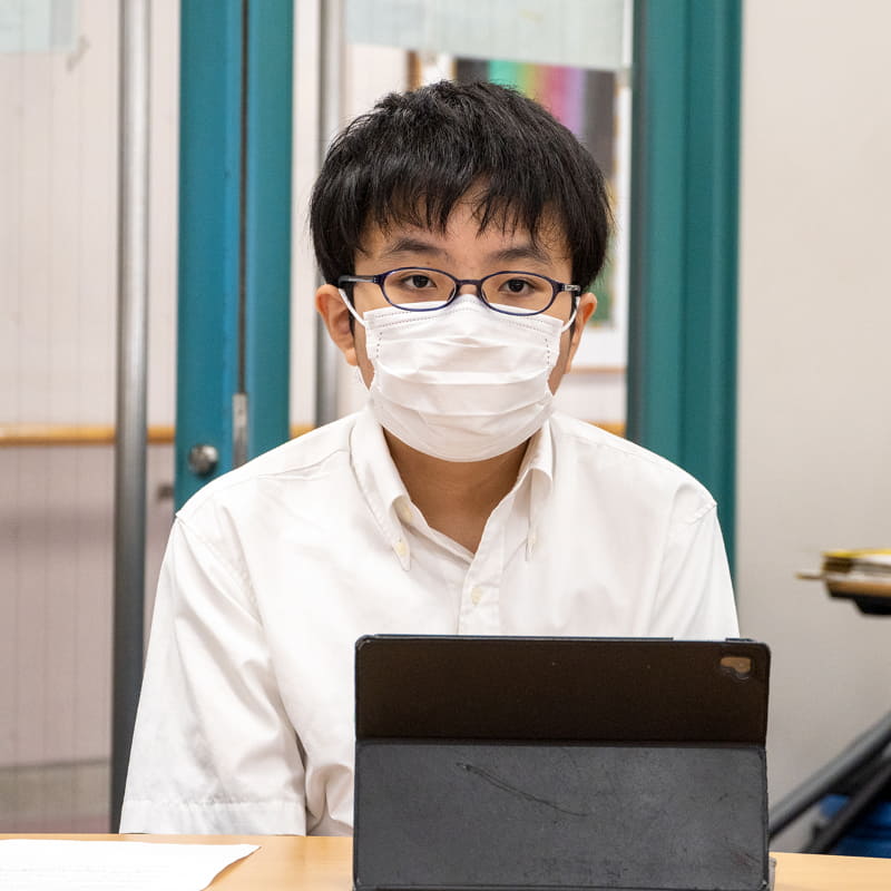 神村 慧さん（中2）