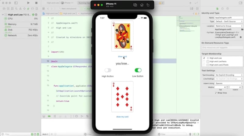 プログラミングの探究ゼミで作成した実際のゲーム