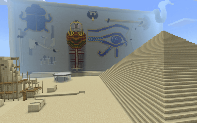 古代エジプトの世界を探検するワールド