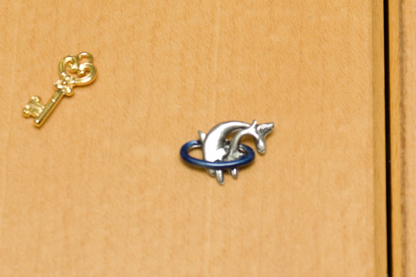 そう言って取り出したのは、イルカのミニチュア。可愛らしいデザインに、真冊さんも思わず声を上げる。