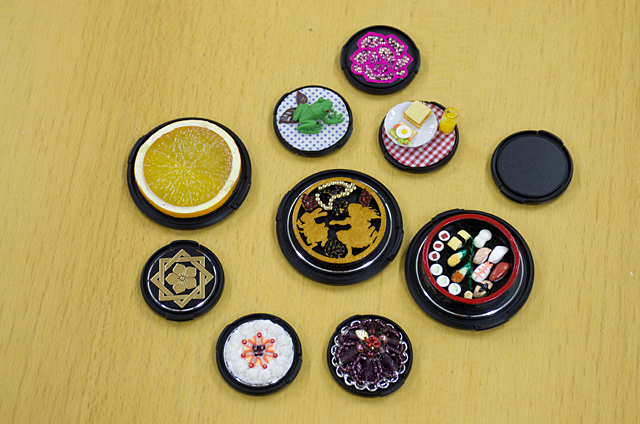 家紋やお寿司などのユニークな発想で勝負するのも、もちろんアリ。男性にもどんどんデコキャップの世界に入ってきてほしいと葵さんは語る