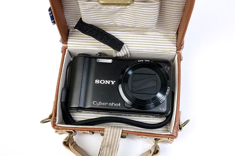 ソニーのデジカメはピッタリサイズ