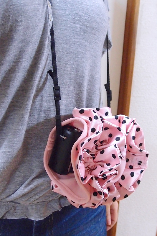 というわけで、首から提げてみました