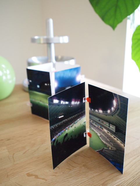 連結クリップを使ってオブジェ風にもできる