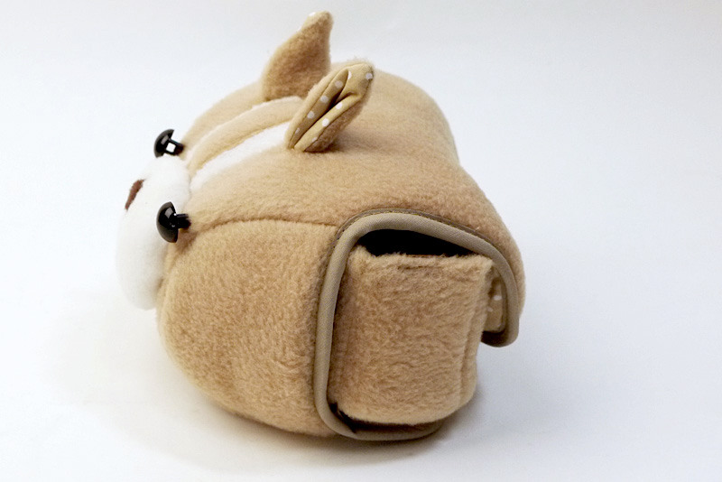 「シマリスくん」を横から見た様子