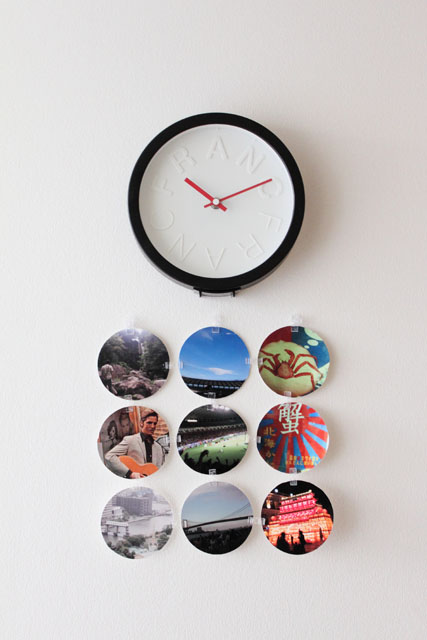 普通の写真でも、円形に切り抜くと印象が変わります。しっかり撮った風景写真よりスナップのほうが合うようです