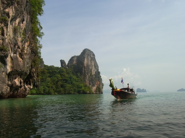 タイのリゾート地クラビ(撮影：薮内加奈)