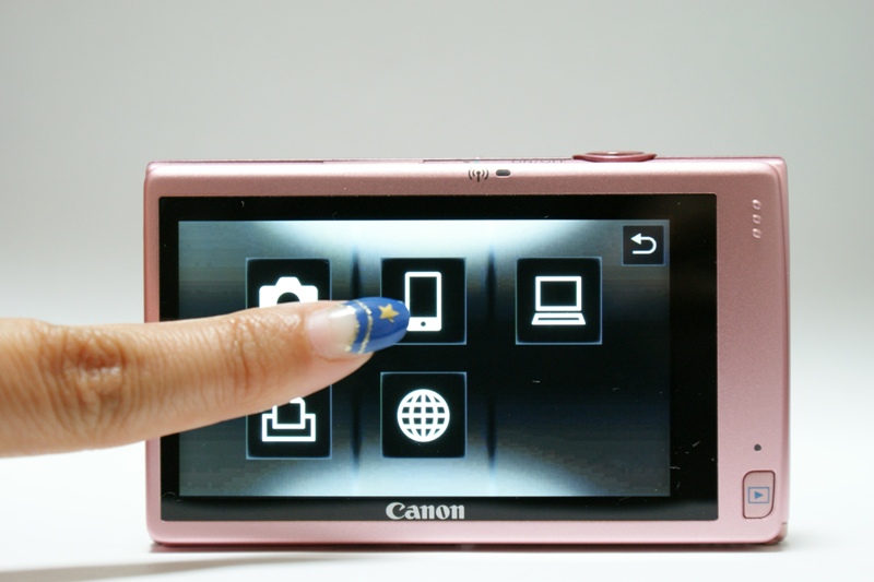 接続したい機器のアイコンをタッチします