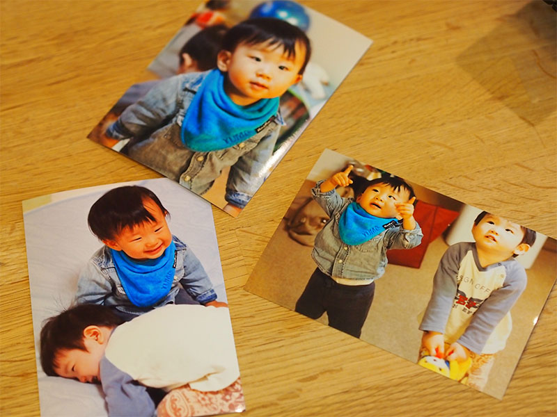 自分の子どもを撮っていて、一緒に遊んでいる子の方もうまく撮れることも結構あります。そんな写真は忘れないうちに、その場でプリントしてプレゼント！