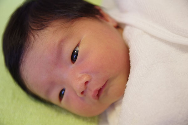 母子同室だったので周りの目を気にすることなく一眼レフを構えて撮りまくっていました(笑)