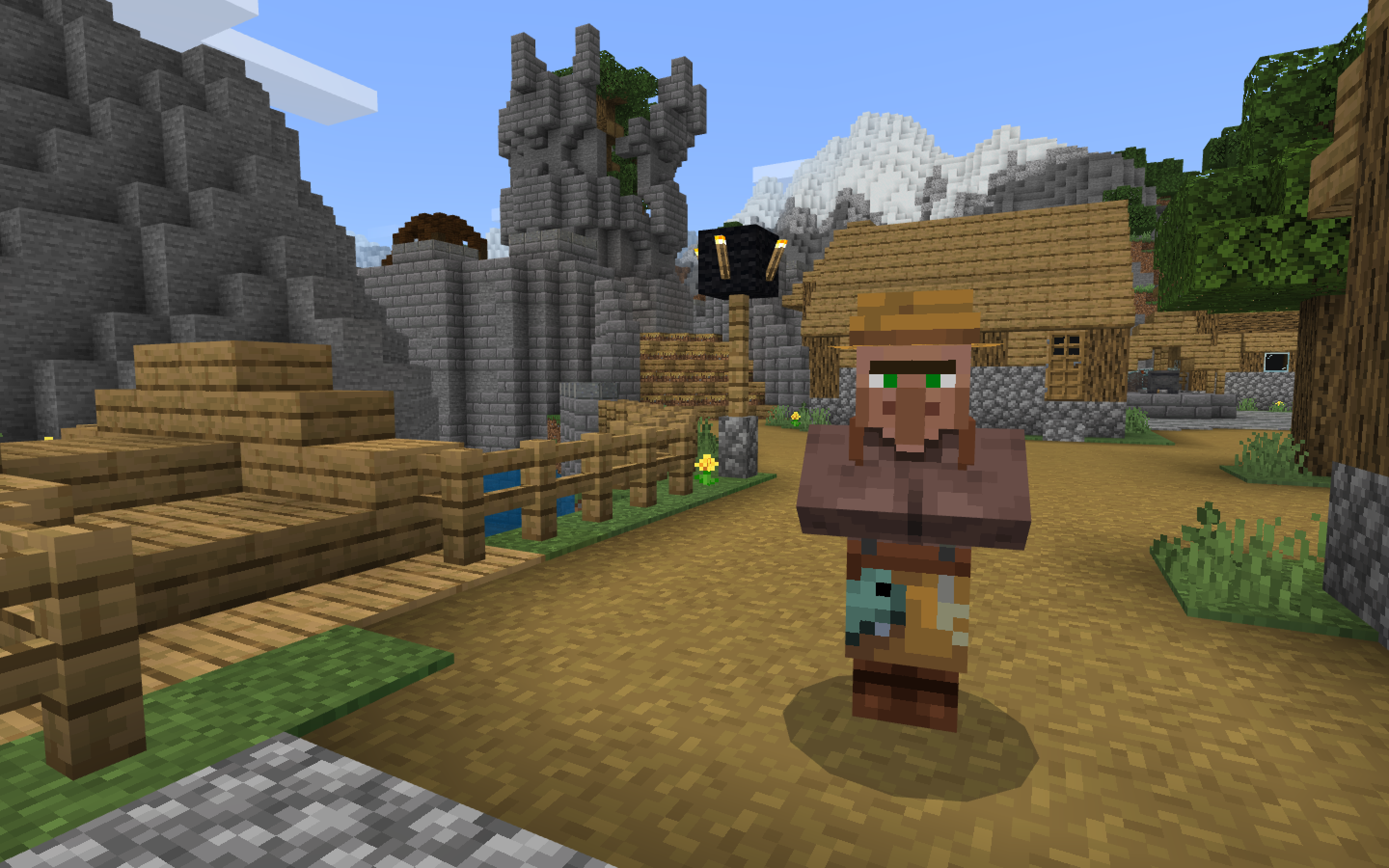 マイクラで楽しくプログラミングに挑戦 Hour Of Code 2つの村の課題を解決しよう 教育版マインクラフト ワールド紹介その こどもとit マイクラで楽しくプログラミングに挑戦 Hour Of Code 2つの村の課題を解決しよう 教育版マインクラフト ワールド紹介その こどもとit