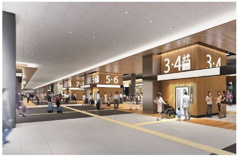 品川駅 山手外回りと京浜東北が同じホームで乗換可能に 改札口も新設 Impress Watch