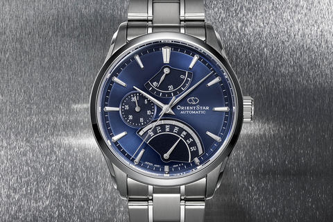 Orient アシンメトリーデザインの レトログラード Impress Watch