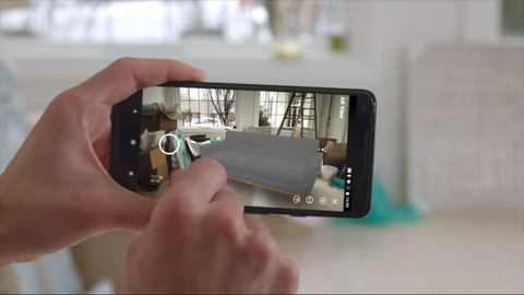 Amazonが新機能 Arビュー 家具の配置をスマホを使って3dで確認 Impress Watch