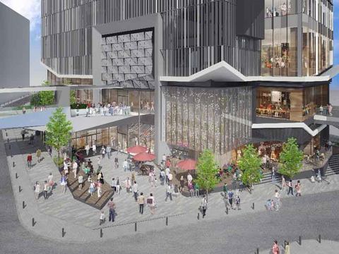 渋谷ヒカリエ裏で23階ビル開発始動 坂道縦移動を改善 Impress Watch