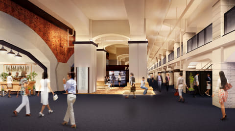 Jr東 有楽町 新橋間高架下の 日比谷okuroji が6月下旬オープン Impress Watch