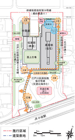 小岩駅北口に31階 110mの複合ビル 都が再開発認可 Impress Watch