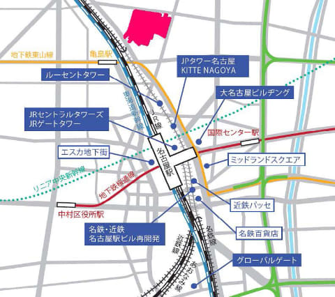 イオンモール 名古屋の複合型施設 ノリタケの森プロジェクト 着工 Impress Watch