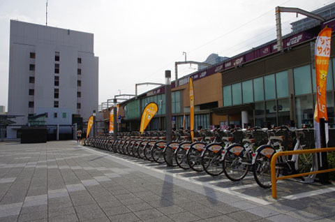 静岡市、シェアサイクル「PULCLE」開始。エスパルス公認 - Impress Watch