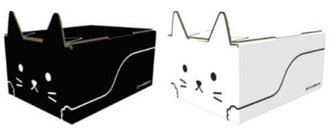 ヤマト 猫型ダンボール ネコ耳box 全国販売 Impress Watch