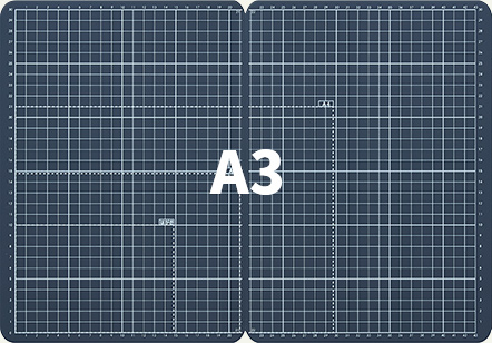 キングジム パーティションとして使えるカッターマット Impress Watch