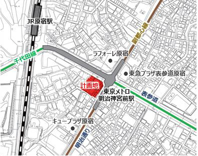 表参道 明治通り交差点の新施設 外装デザイン決定 神宮前再開発 Impress Watch