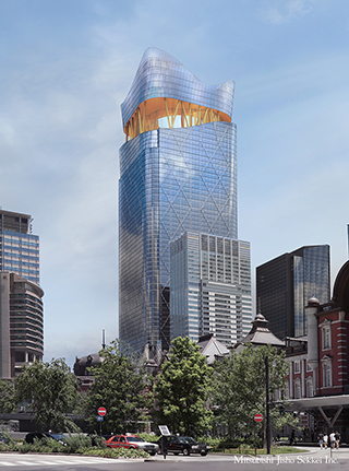 東京駅前に新街区 トウキョウトーチ 高さ390m Torch Tower Impress Watch