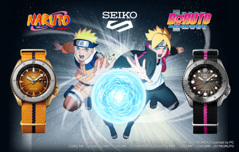 セイコー 5スポーツ Naruto Boruto コラボモデル Impress Watch