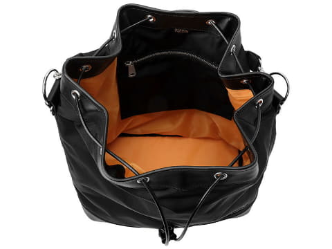 Porter 巾着バッグ String に新色ブラック Impress Watch