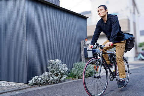 通勤自転車を買い物用に改造してみた。超カッコいい(主観) - Impress Watch