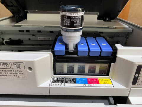 インクが安くて楽しい エプソンのインク補充式プリンタ Ew 752t いつモノコト Impress Watch