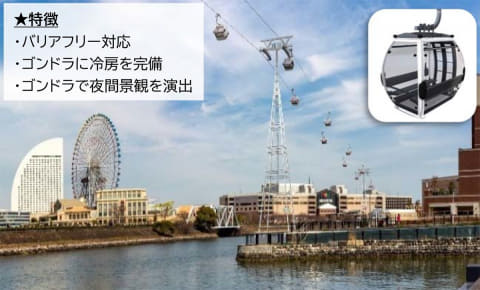 横浜 桜木町とみなとみらいを結ぶロープウェイ 4月22日運行開始 Impress Watch