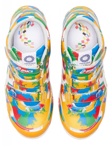 アシックス、東京2020作業靴。シンボルカラーをデザイン - Impress Watch