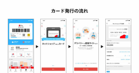 メルペイ Ec対応を強化 Mastercardバーチャルカードを即時発行 Impress Watch