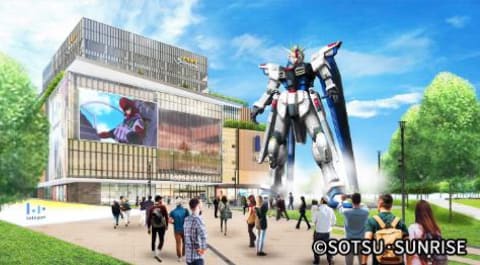 上海に実物大 フリーダムガンダム 海外初の ららぽーと Impress Watch
