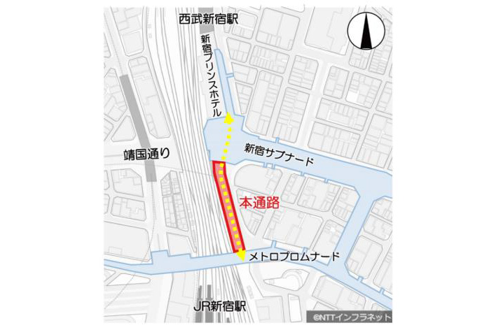 西武新宿駅と丸ノ内線新宿駅を5分でつなぐ地下通路整備へ Impress Watch