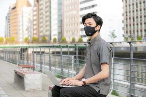 ミズノ 接触冷感素材マスク21年モデル 着け心地を改善 Impress Watch