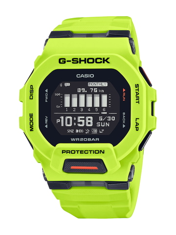 G-SHOCKにランニング向け小型モデル「G-SQUAD GBD-200」 - Impress Watch