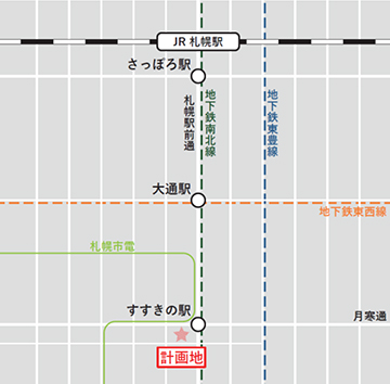 札幌すすきの駅前に18階建て複合施設 シネコン ホテル スーパー Impress Watch