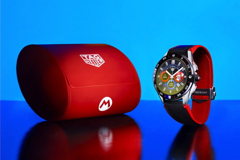 スーパーマリオ スマートウォッチ登場 タグ ホイヤー Impress Watch