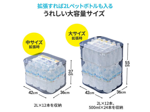 サンワサプライ 最大容量75lの宅配ボックス 折り畳み収納可能 Impress Watch