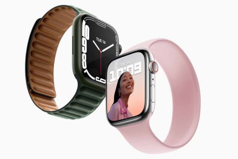 表示が大きく明るくなった Apple Watch Series 7 自転車用新機能も Impress Watch