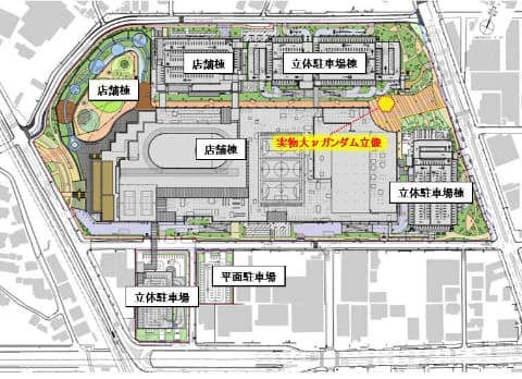 実物大nガンダム 福岡に立つ 22年開業 ららぽーと福岡 Impress Watch