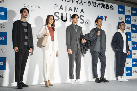 Aoki パジャマスーツ で年間売上100億円へ ラインアップは10倍 Impress Watch