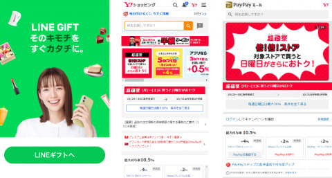 Lineギフト Yahoo ショッピング Paypayモールと商品 在庫連携 Impress Watch