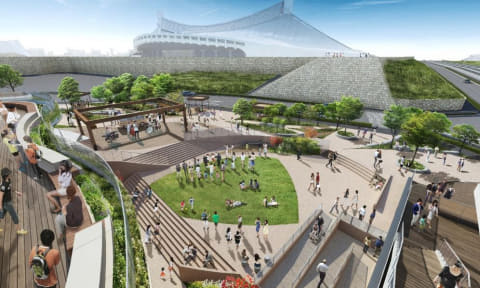 明治公園 代々木公園 東京建物や東急不動産らが拡張整備 Impress Watch