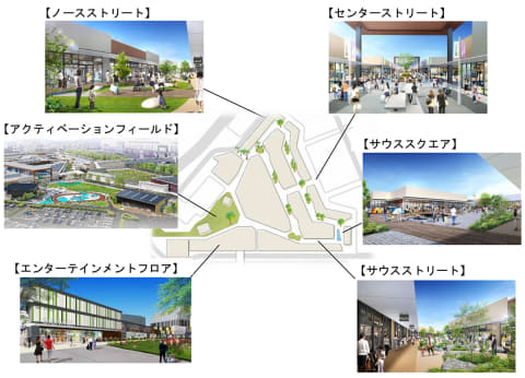 イオン ジ アウトレット北九州 27万平米に170店 4月28日開業 Impress Watch